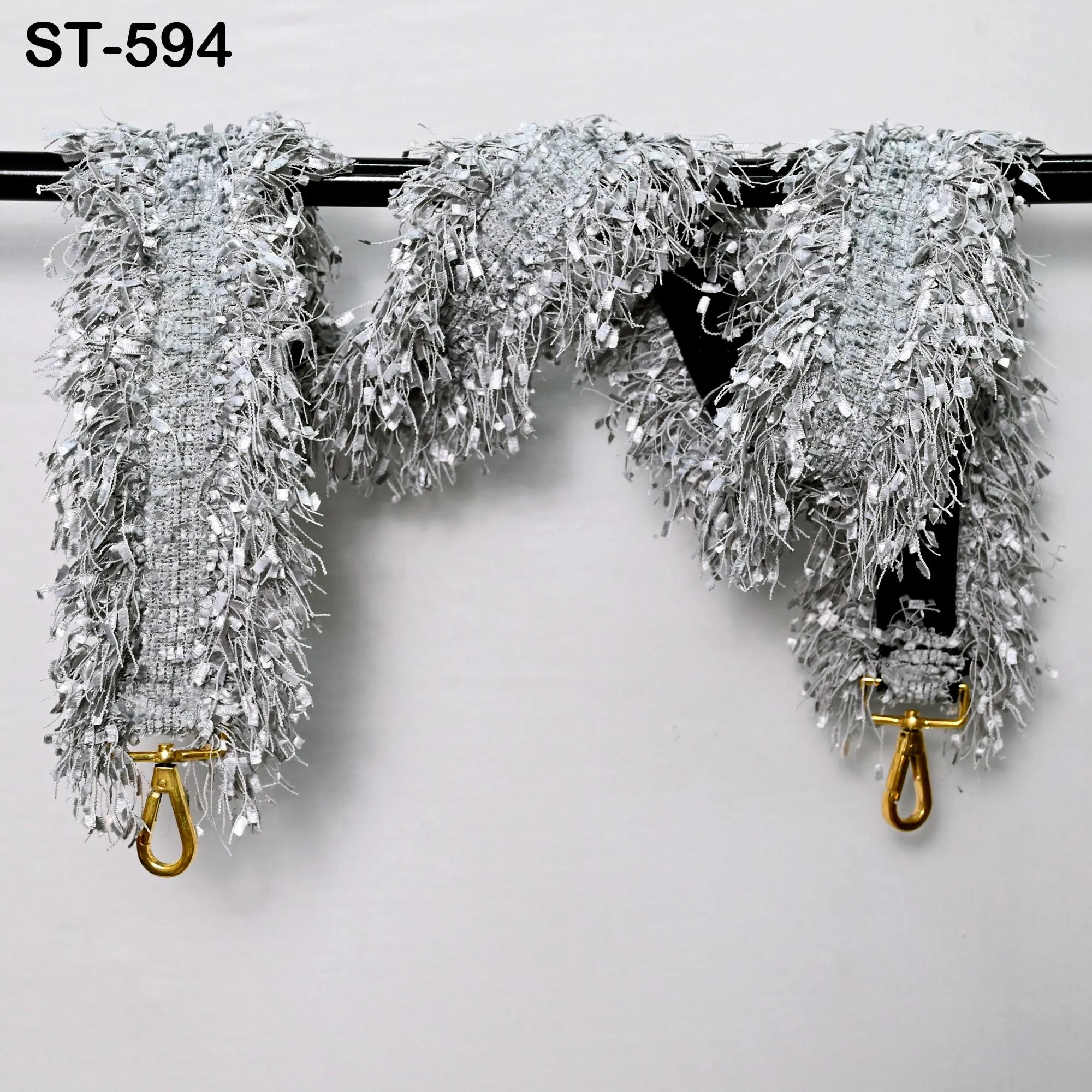 Fringed Replacement Guitar Strap without Adjustor Handbag Boho Bag Strap Camera Strap Embroidery Crossbody Strap