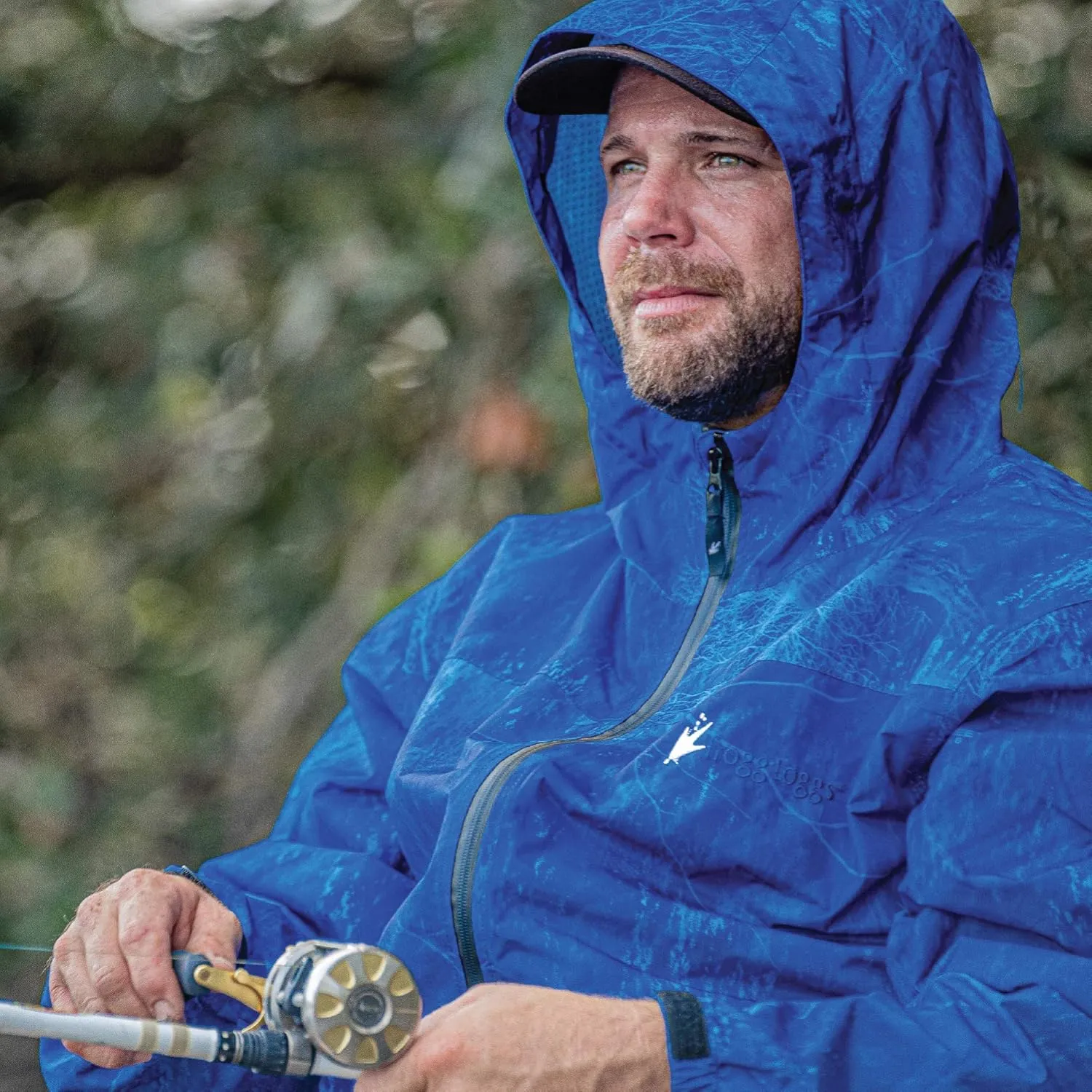 FROGG TOGGS Men's Java Toadz 2.5 Ultra Light Waterproof Breathable Rain Jacket