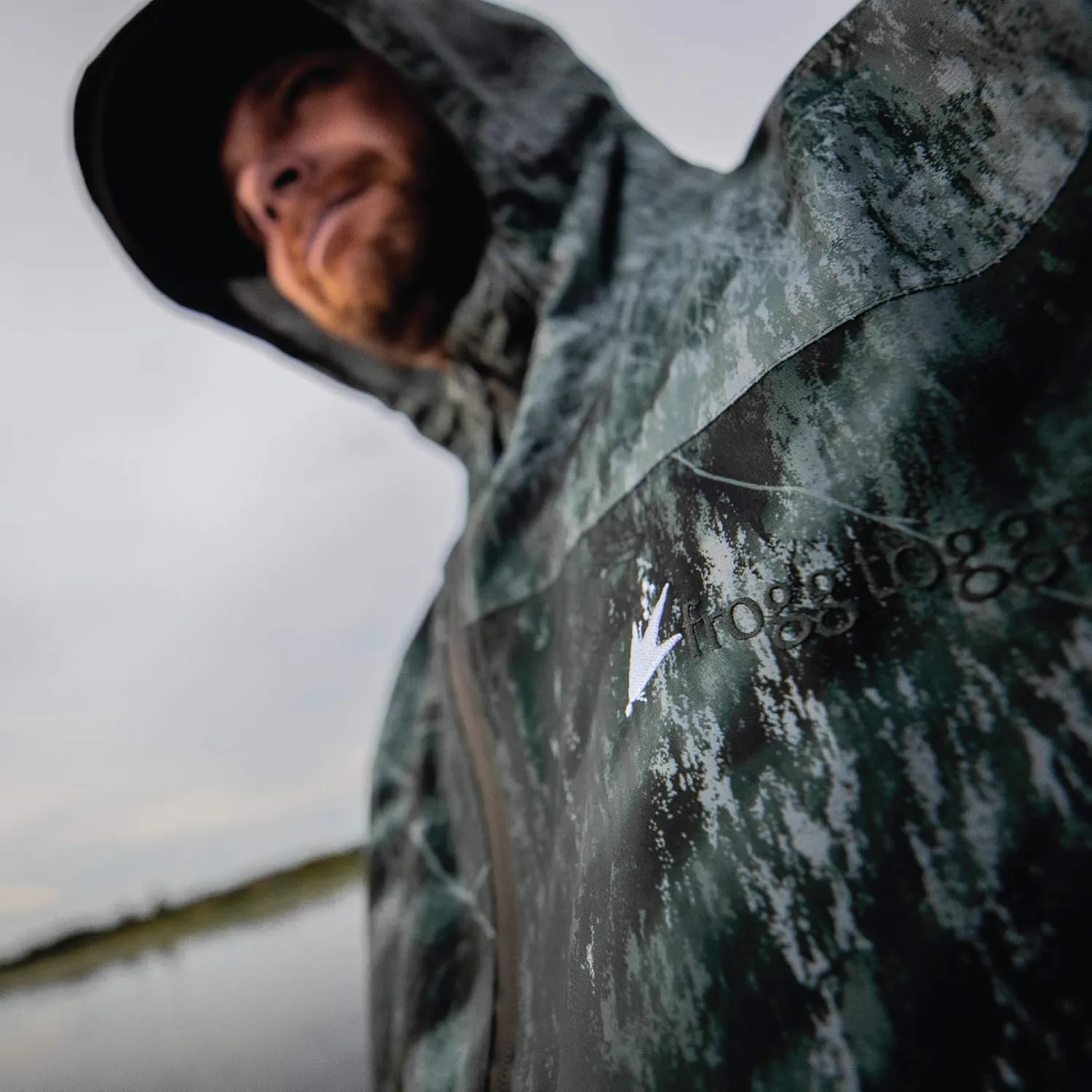 FROGG TOGGS Men's Java Toadz 2.5 Ultra Light Waterproof Breathable Rain Jacket