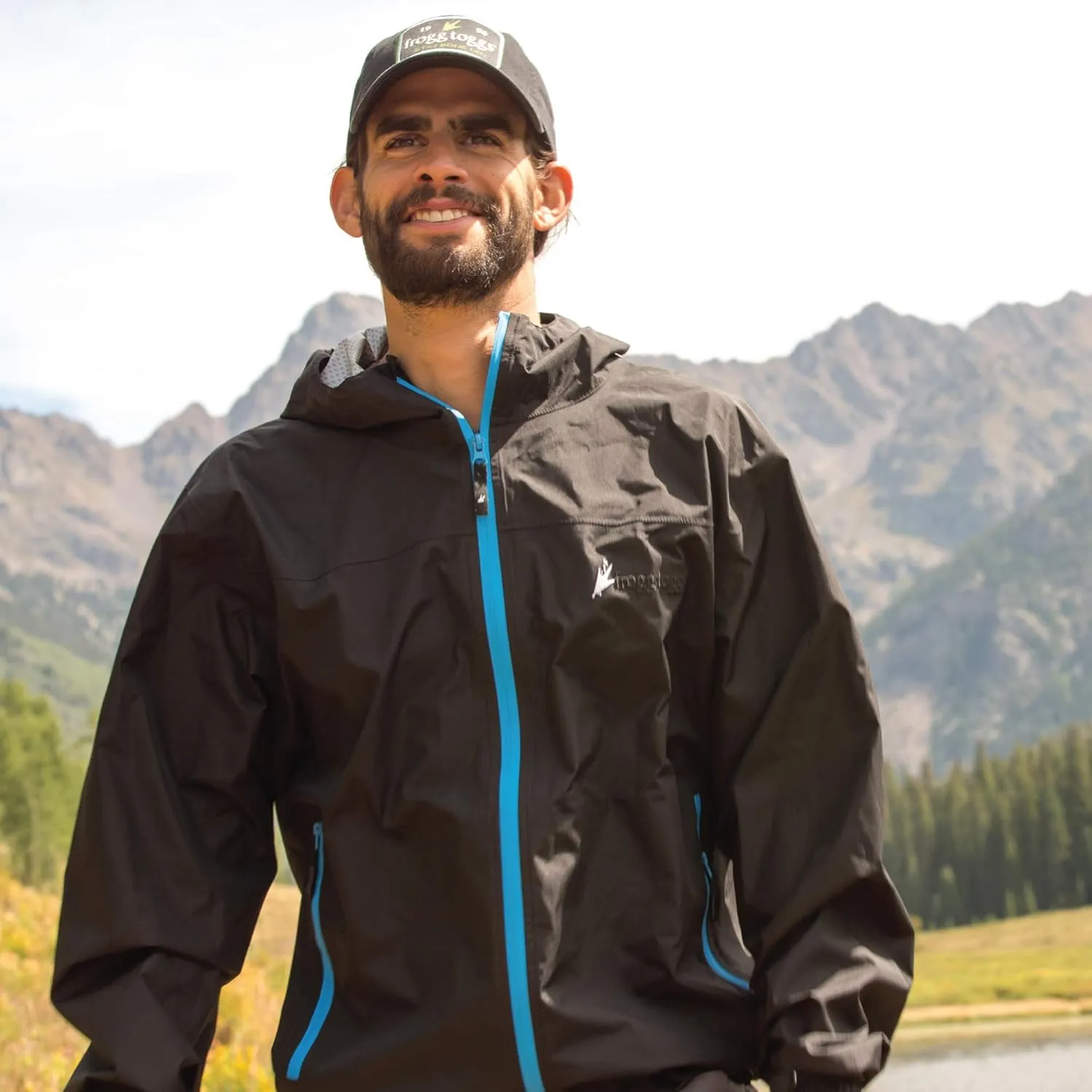 FROGG TOGGS Men's Java Toadz 2.5 Ultra Light Waterproof Breathable Rain Jacket