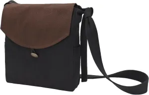 FURPHI Medieval Canvas Shoulder Bag Renaissance Patchwork Satchel Bag Pilgrim Pouch for Men Women