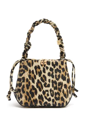 GANNI Bou printed bucket bag