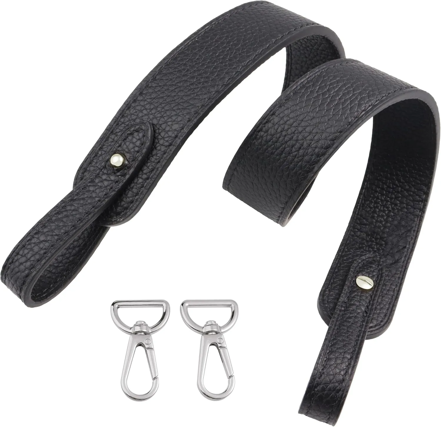 Genuine Leather Purse Strap for Picotin/Lindy/Evelyne Bags Togo Leather Shoulder Straps Replacement for Handbag