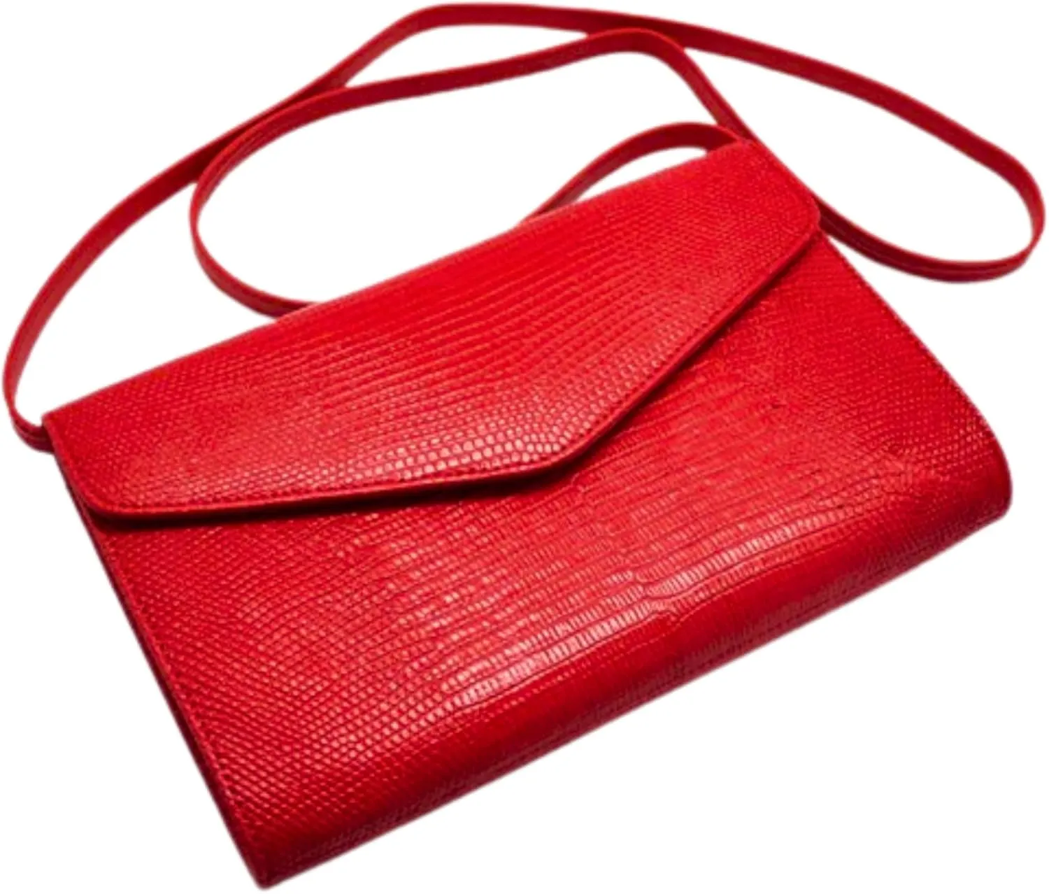 Genuine Lizard Skin Satchel Shoulder Bag