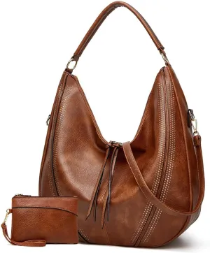 Gladdon Large Hobo Bags for Women Tote Shoulder Handbags with Adjustable Strap Satchel Bag
