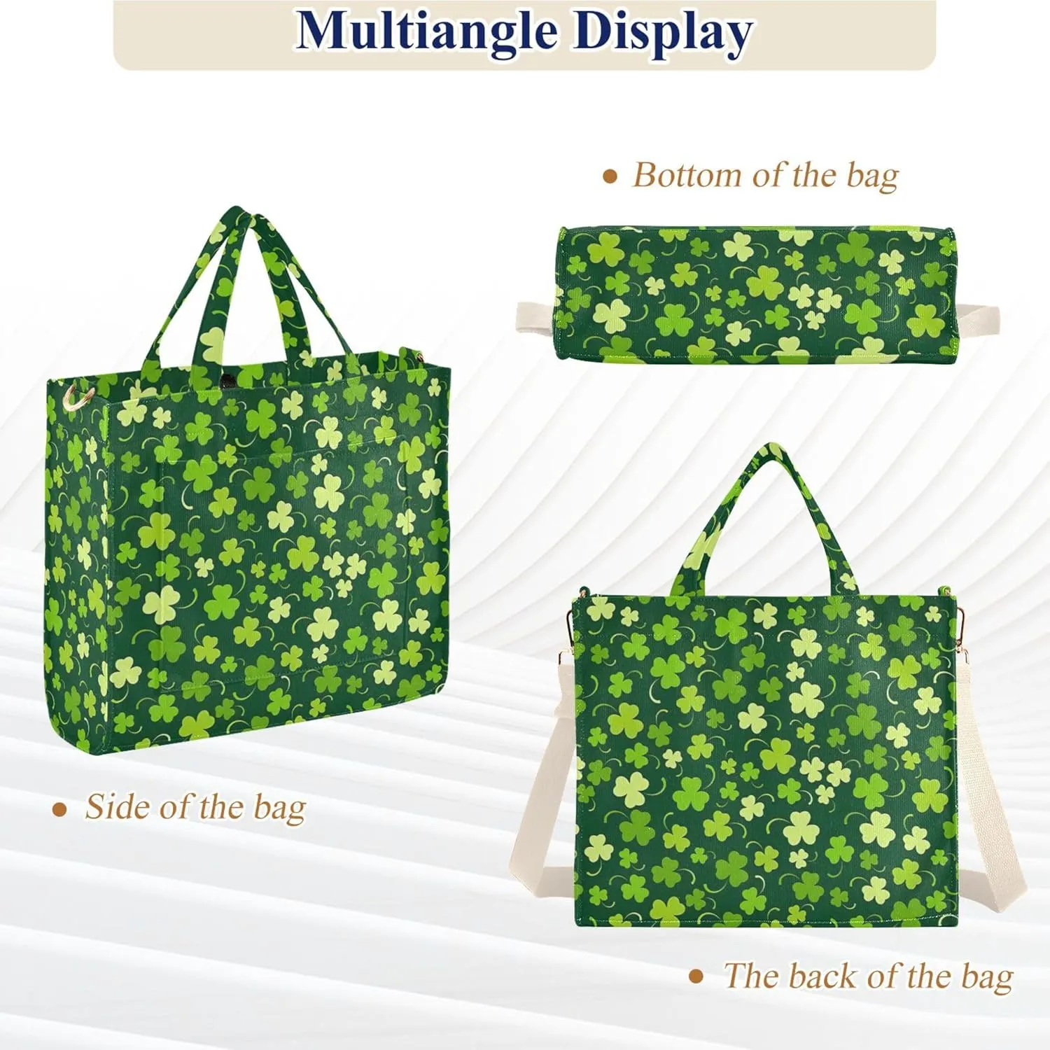 Grey Snowflakes Christmas Shoulder Women Tote Designer Tote Bag Teacher Tote Bag Large Capacity Purse