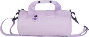 Gym Bag for Women, Waterproof Travel Bag with Wet Clothes Compartments and Adjustable Strap, Small Duffel Bag for Sports, Gyms and Weekend Getaway (Purple, Small)