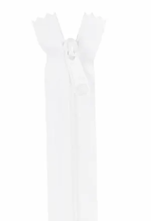 Handbag Zipper 24in White