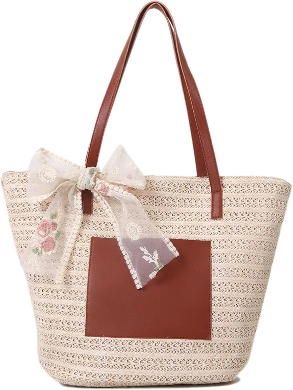 Handbags Shoulder Bags Large Capacity Women's Bag Weave Shoulder Bag Ladies Handbag Top Handle Tote Bag