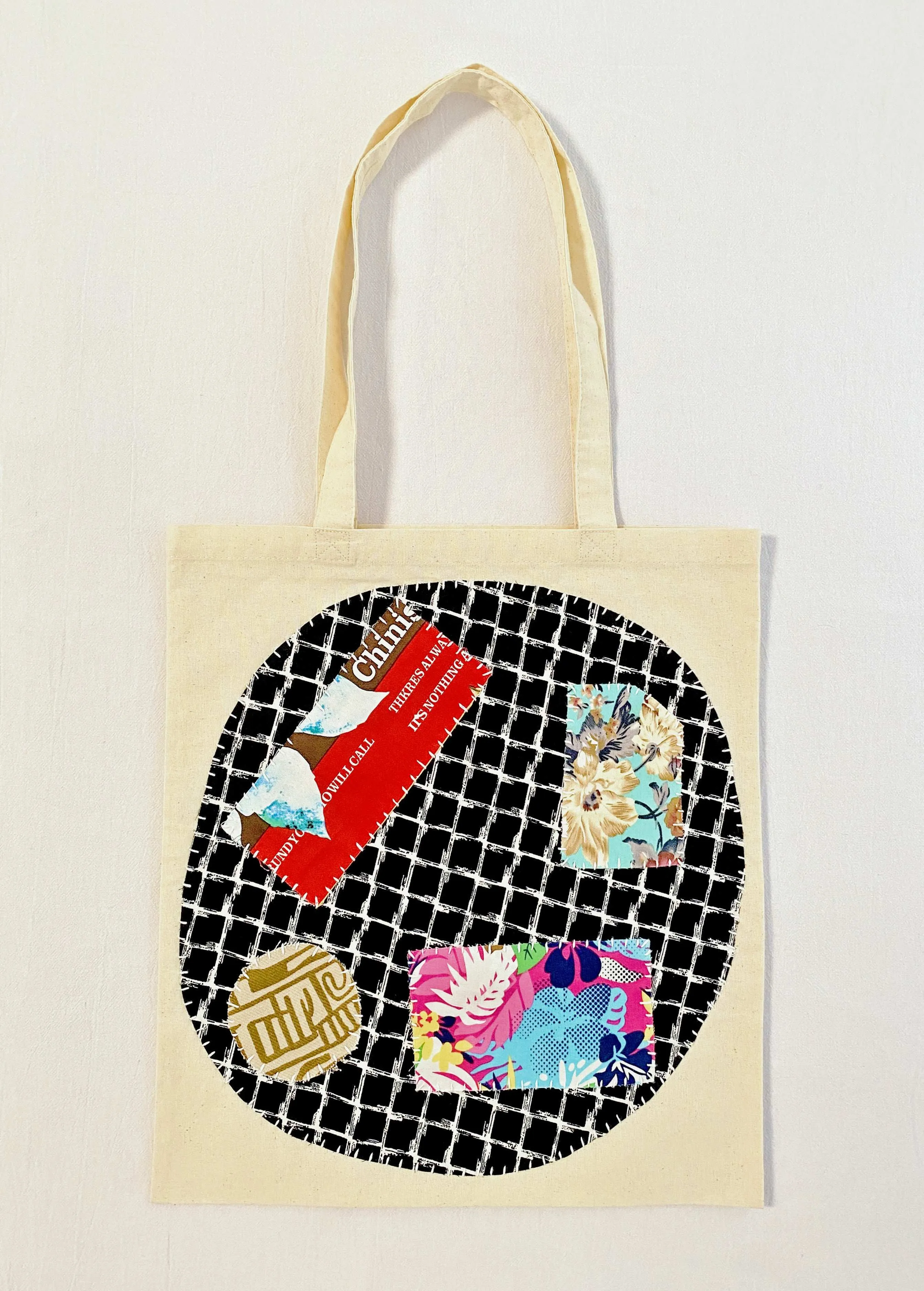 Handmade Patchwork Tote Bag