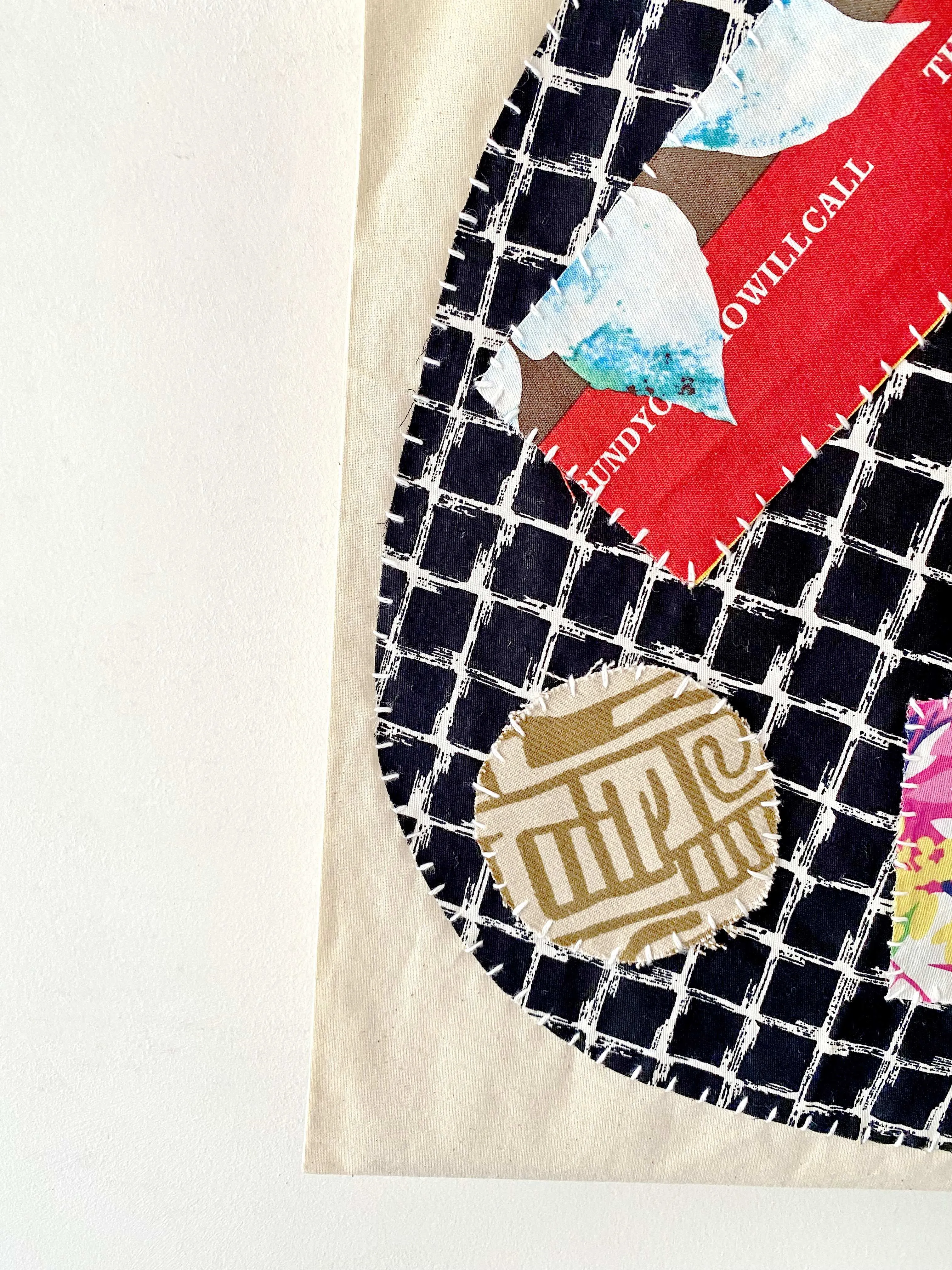 Handmade Patchwork Tote Bag