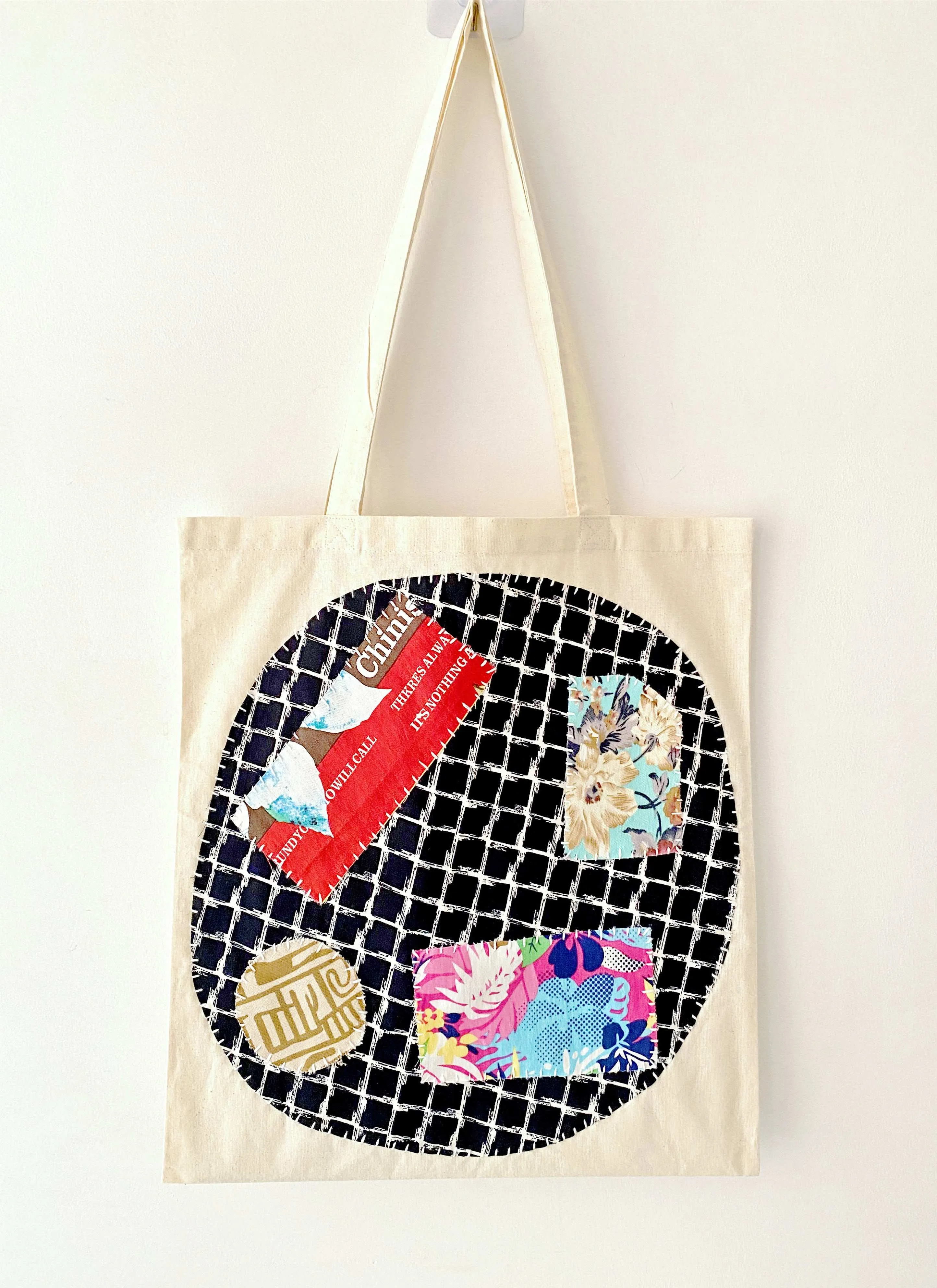 Handmade Patchwork Tote Bag