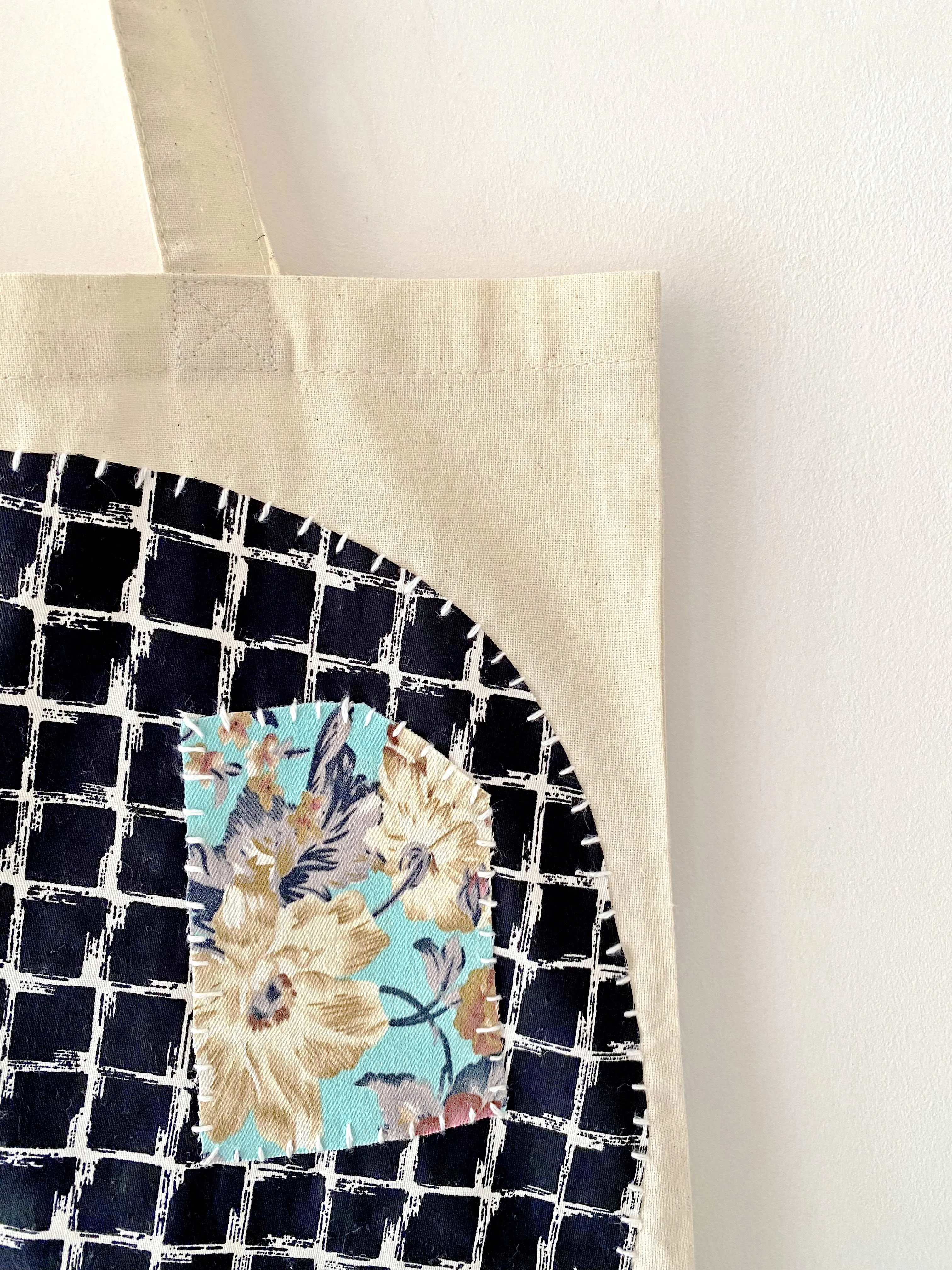 Handmade Patchwork Tote Bag