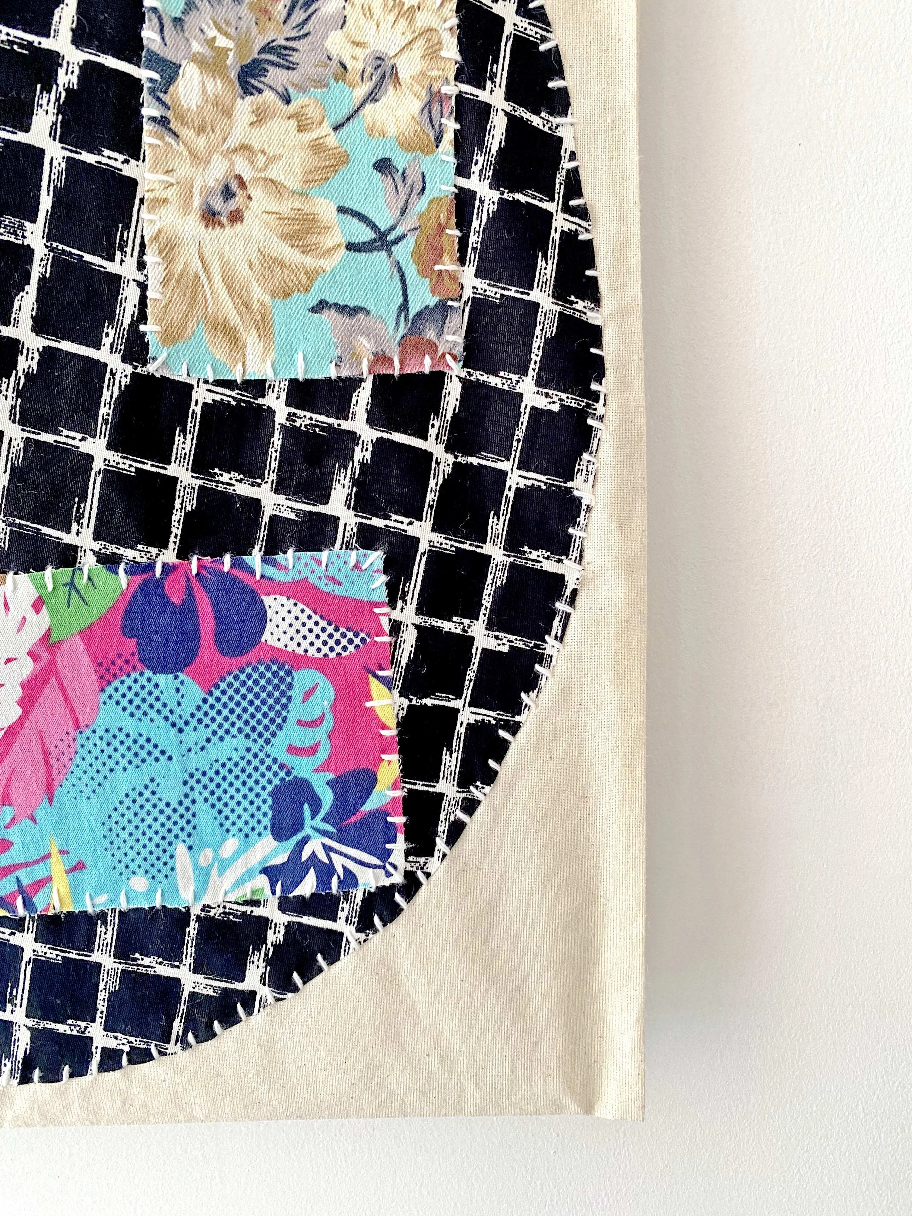 Handmade Patchwork Tote Bag