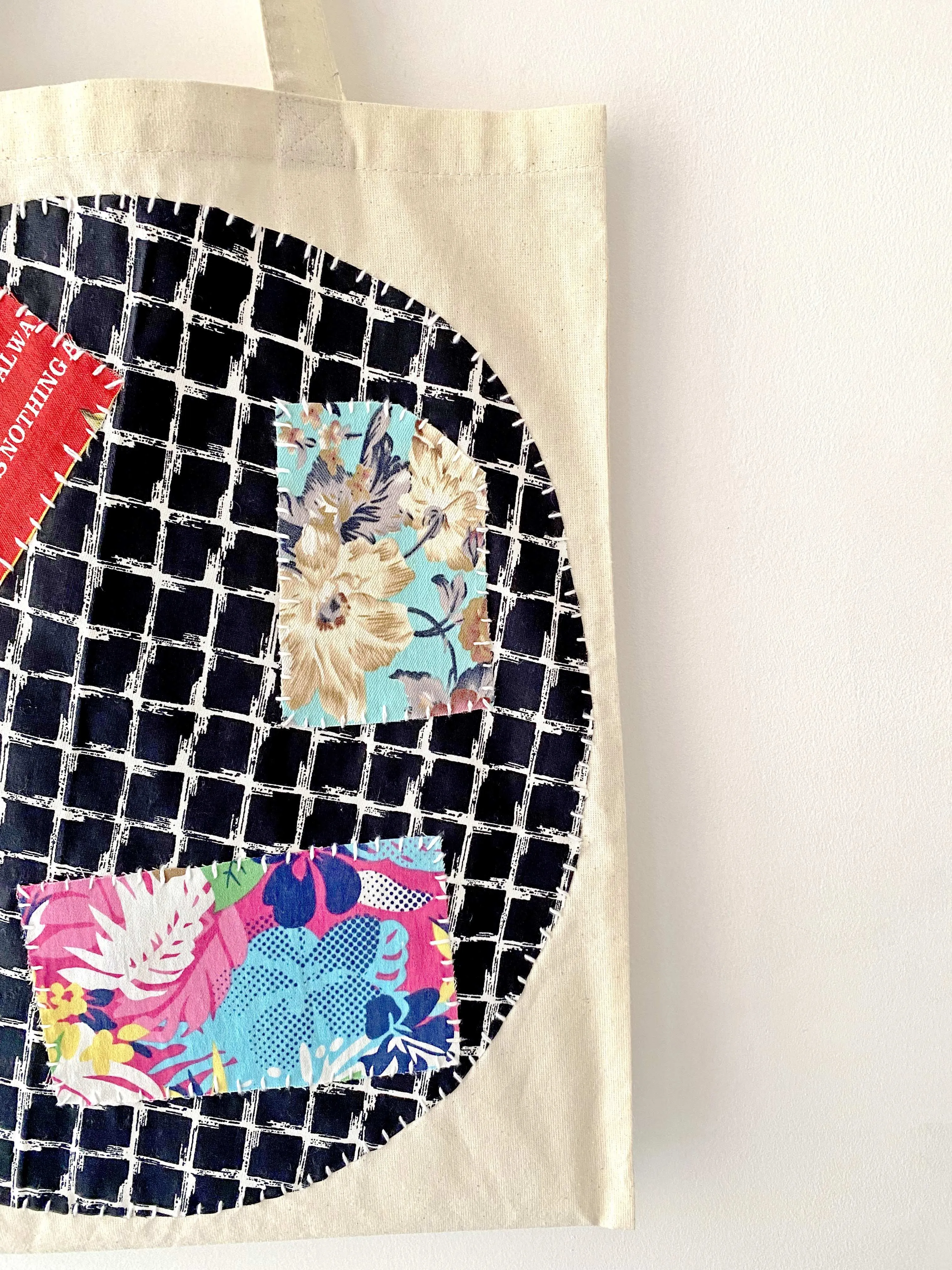 Handmade Patchwork Tote Bag