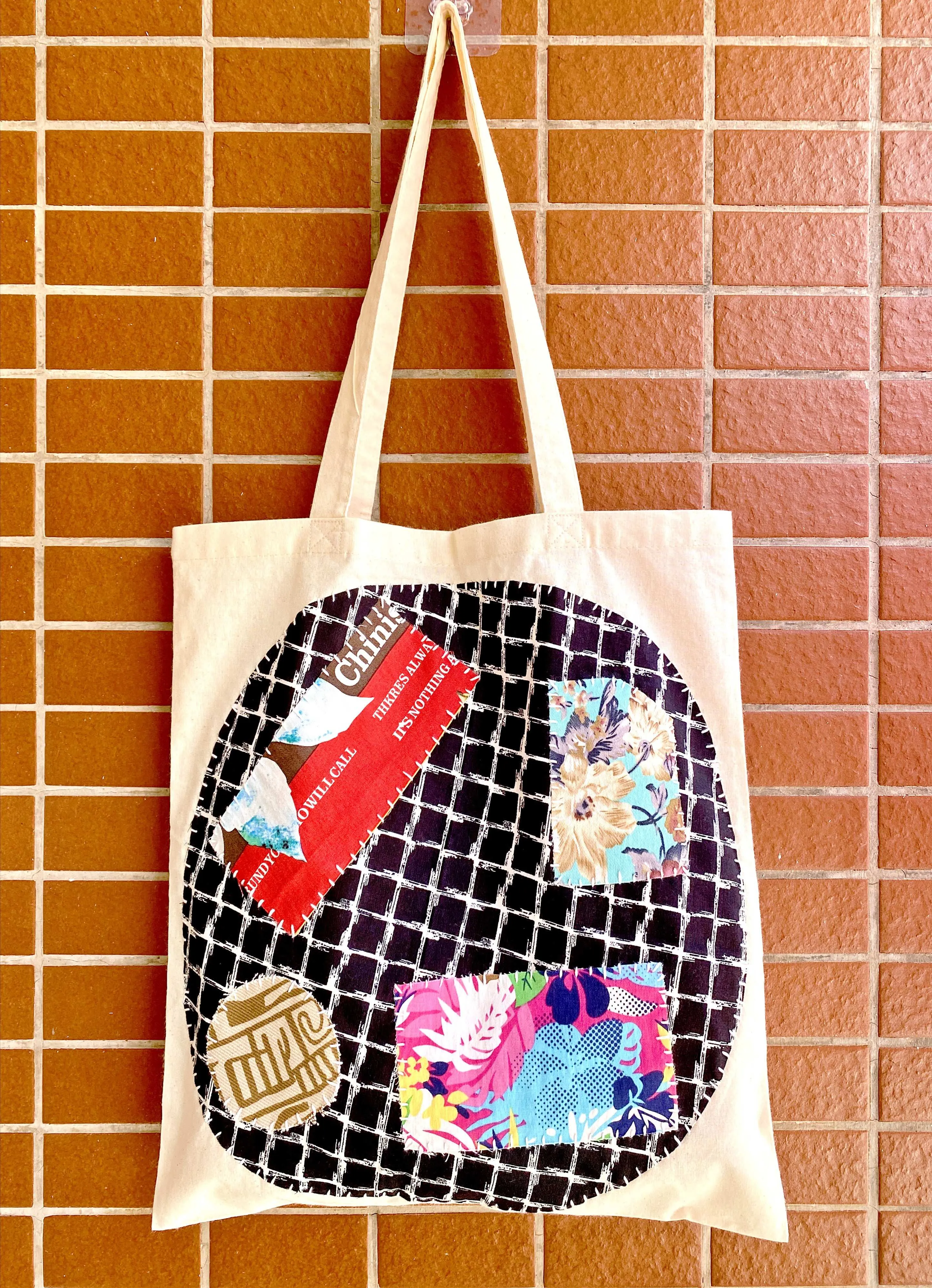 Handmade Patchwork Tote Bag
