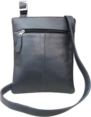 Handmade Real Leather Cross Body Bag Messenger Bag Soft Shoulder Bag Organizer For Ladies Mens Unisex New
