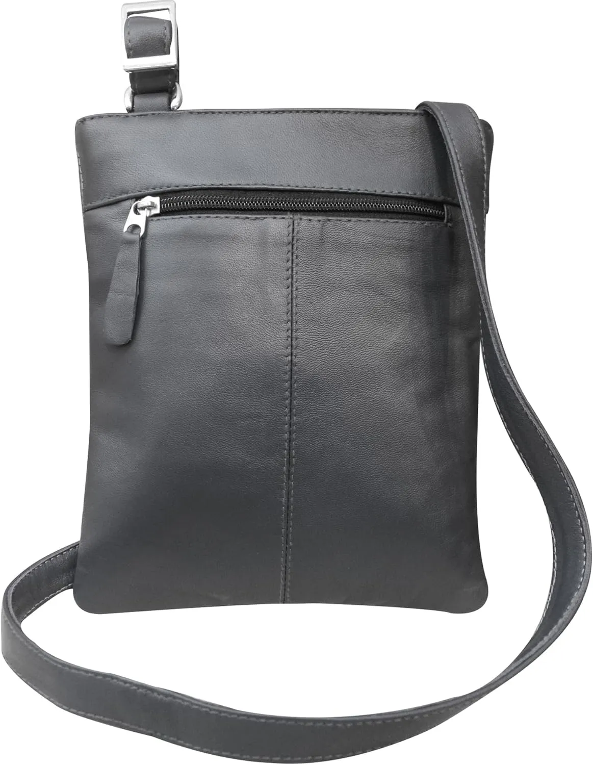 Handmade Real Leather Cross Body Bag Messenger Bag Soft Shoulder Bag Organizer For Ladies Mens Unisex New
