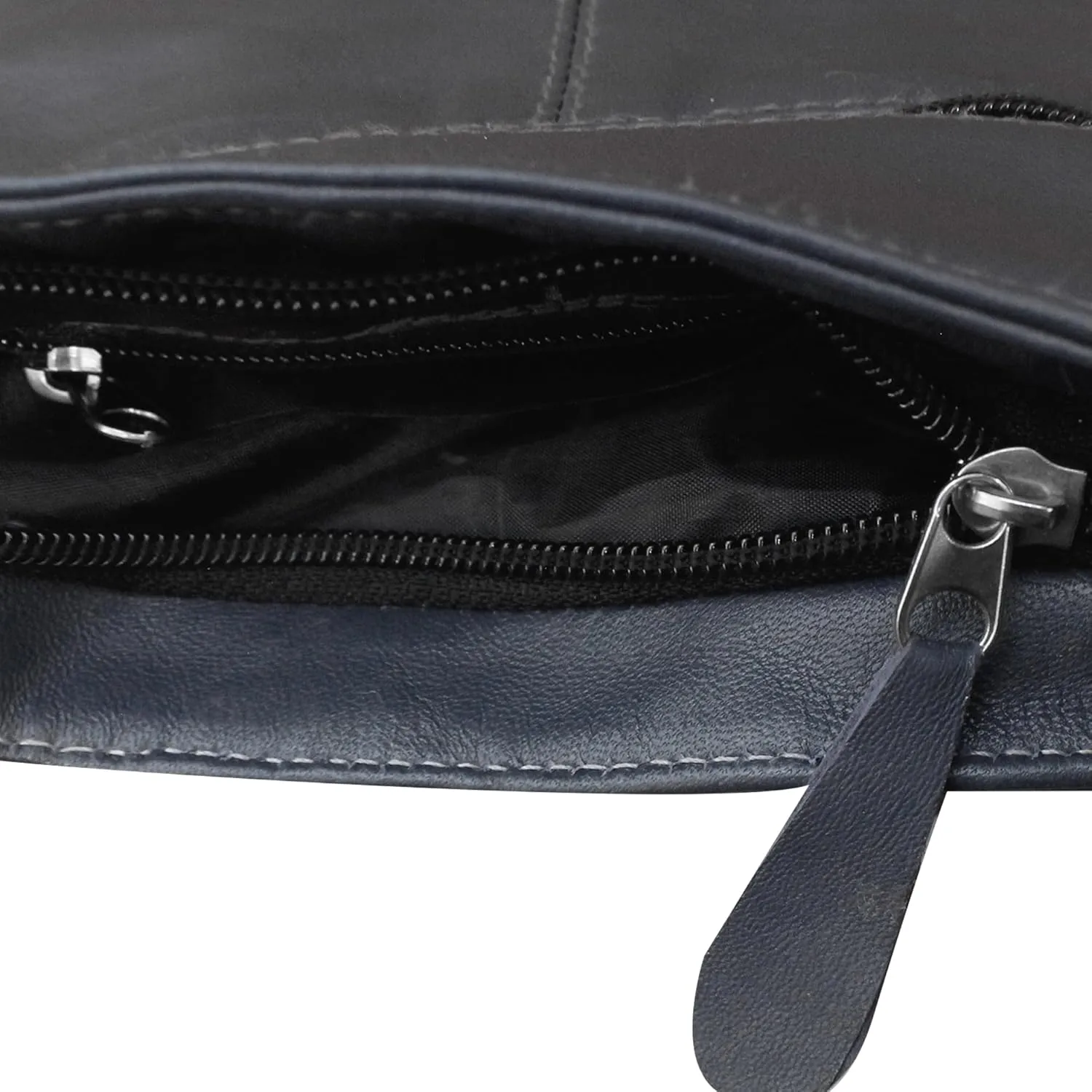 Handmade Real Leather Cross Body Bag Messenger Bag Soft Shoulder Bag Organizer For Ladies Mens Unisex New