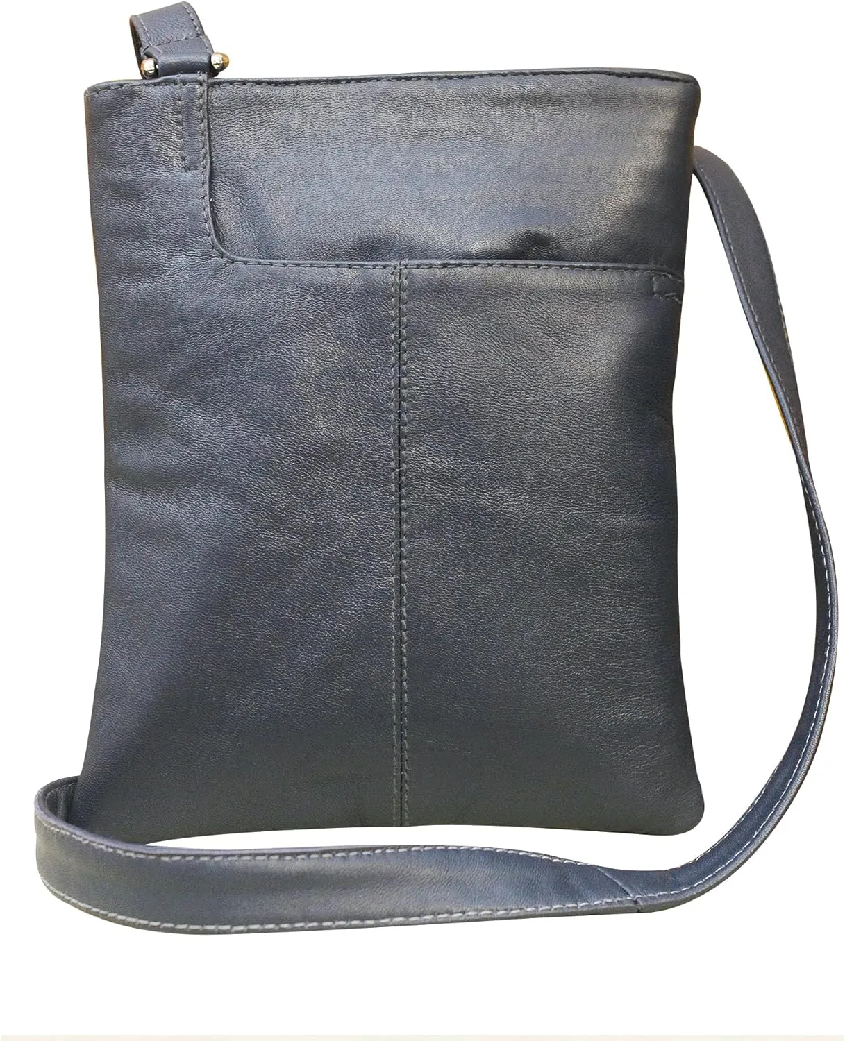 Handmade Real Leather Cross Body Bag Messenger Bag Soft Shoulder Bag Organizer For Ladies Mens Unisex New