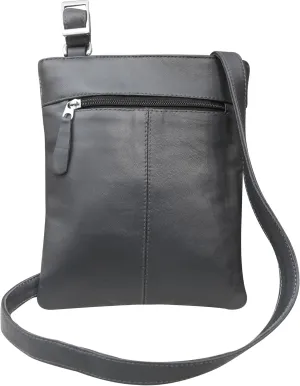 Handmade Real Leather Cross Body Bag Messenger Bag Soft Shoulder Bag Organizer For Ladies Mens Unisex New