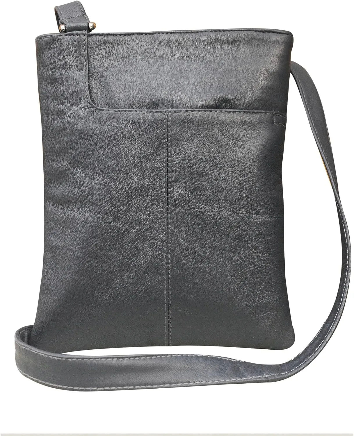 Handmade Real Leather Cross Body Bag Messenger Bag Soft Shoulder Bag Organizer For Ladies Mens Unisex New