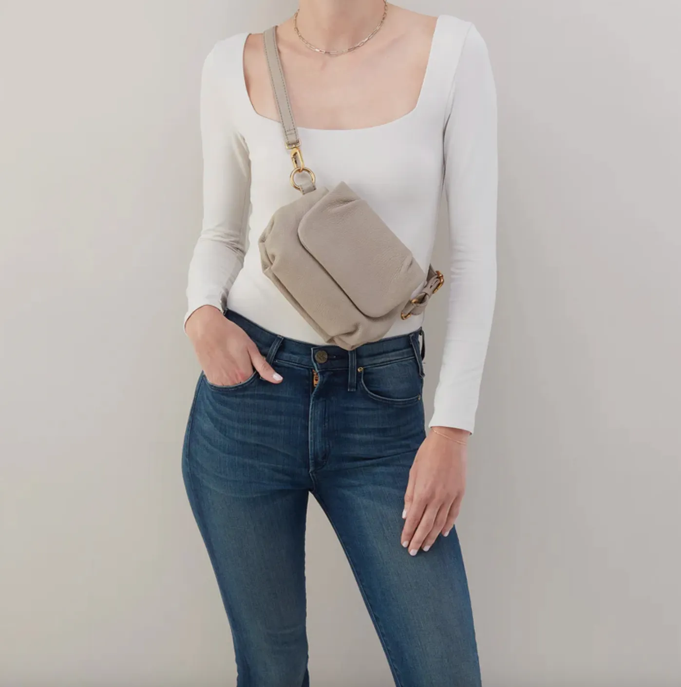 Harley Crossbody Sling | Pebbled Leather