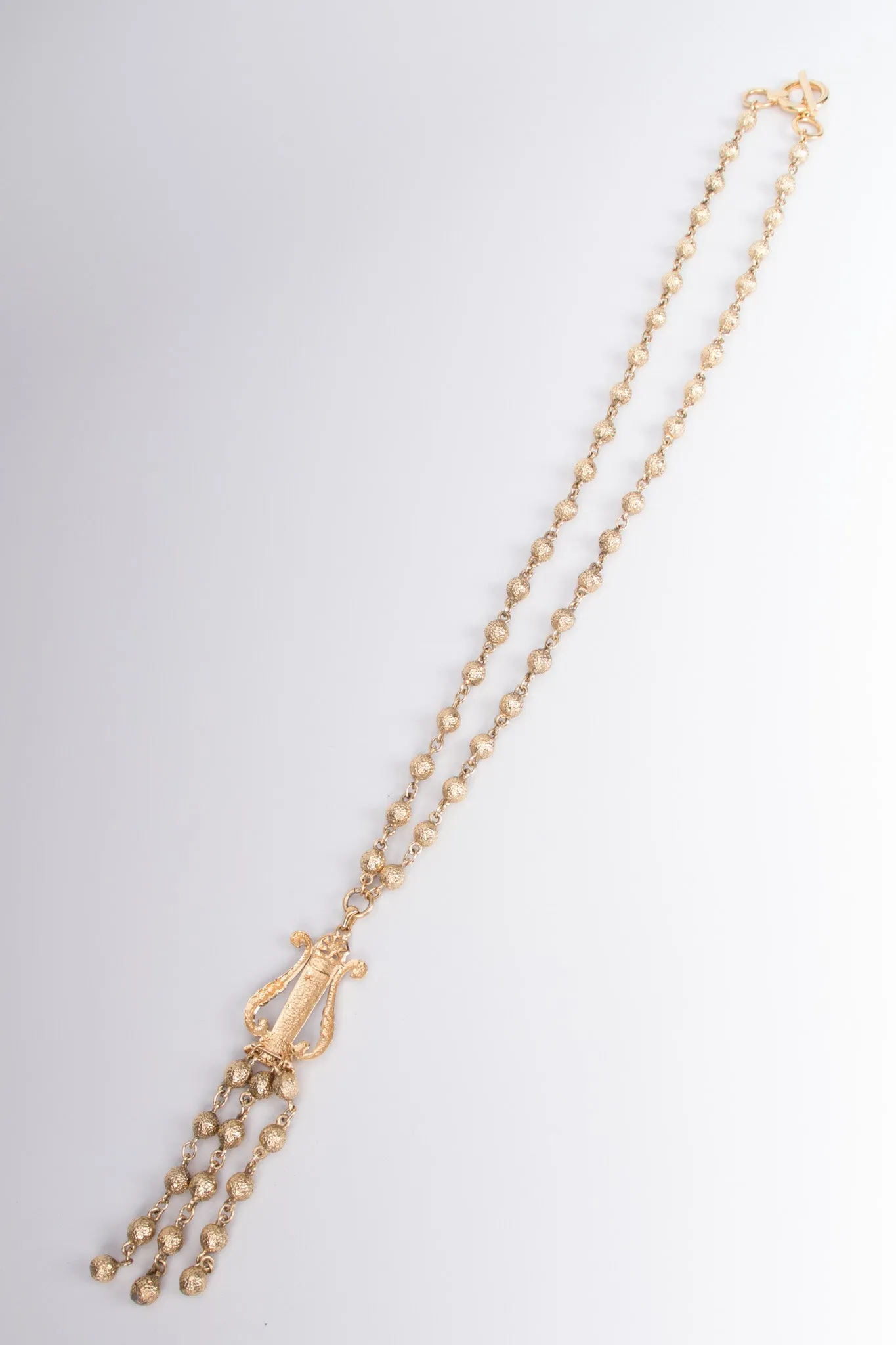 Harp Tassel Necklace