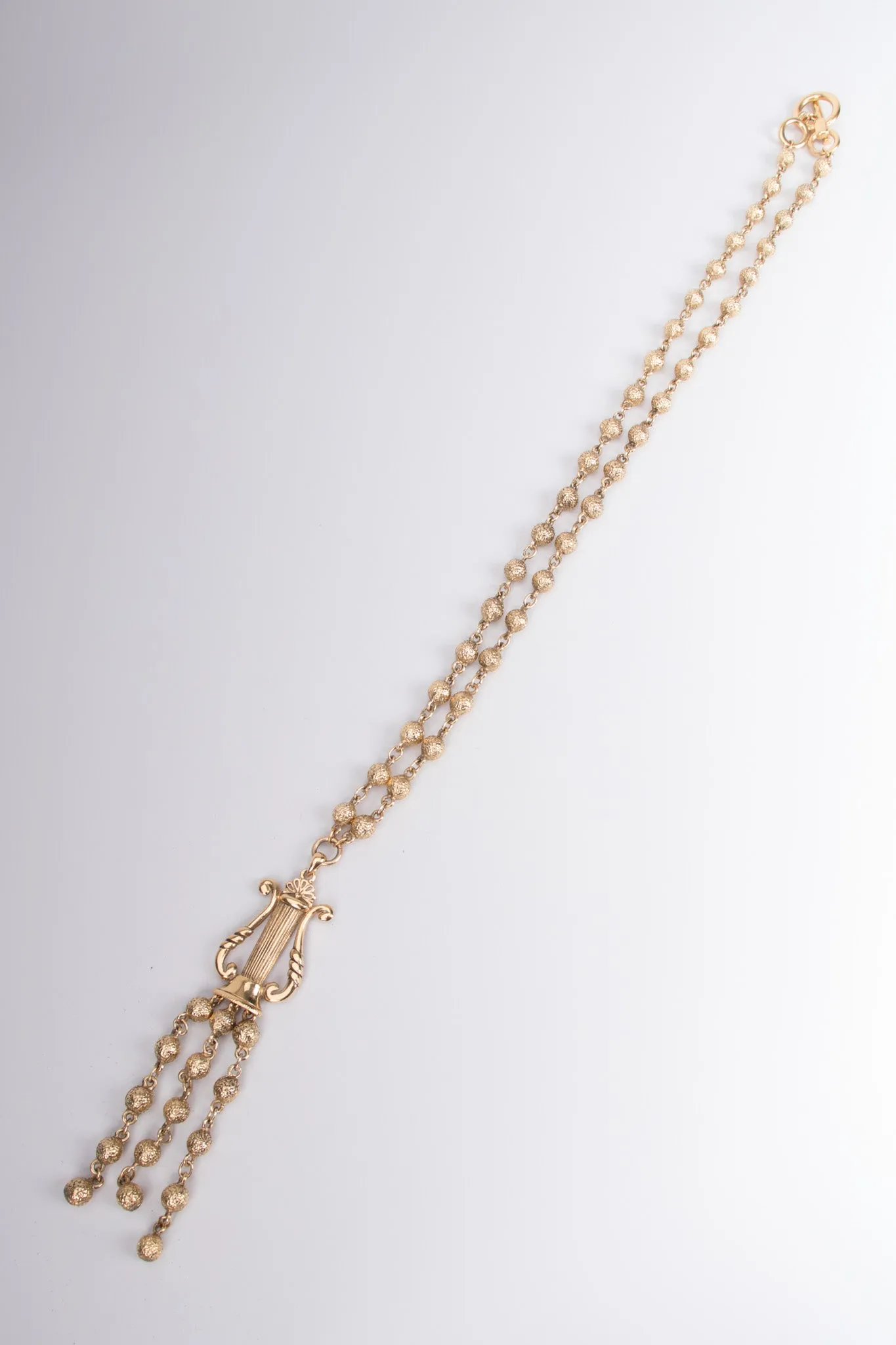 Harp Tassel Necklace