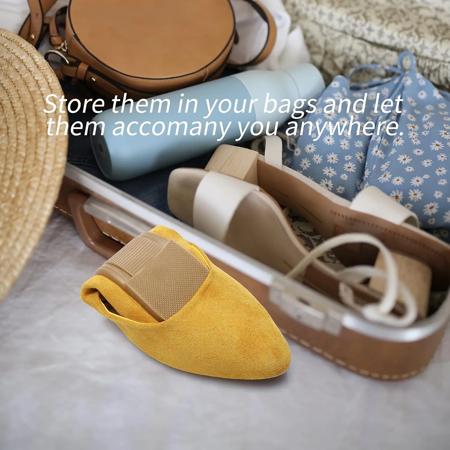 HEAWISH Women’s Black Flats Shoes Comfortable Suede Pointed Toe Slip On Casual Ballet Flats Dress Shoes Nude Flats