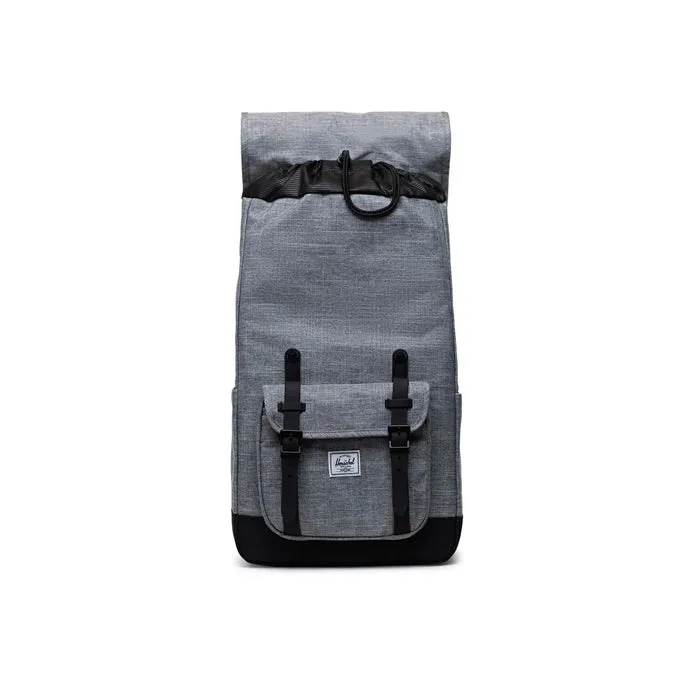 HER-LITTLE AMERICA BACKP-RAVEN CROSSHATCH-(28.05L)-BAG-US