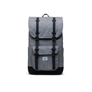 HER-LITTLE AMERICA BACKP-RAVEN CROSSHATCH-(28.05L)-BAG-US