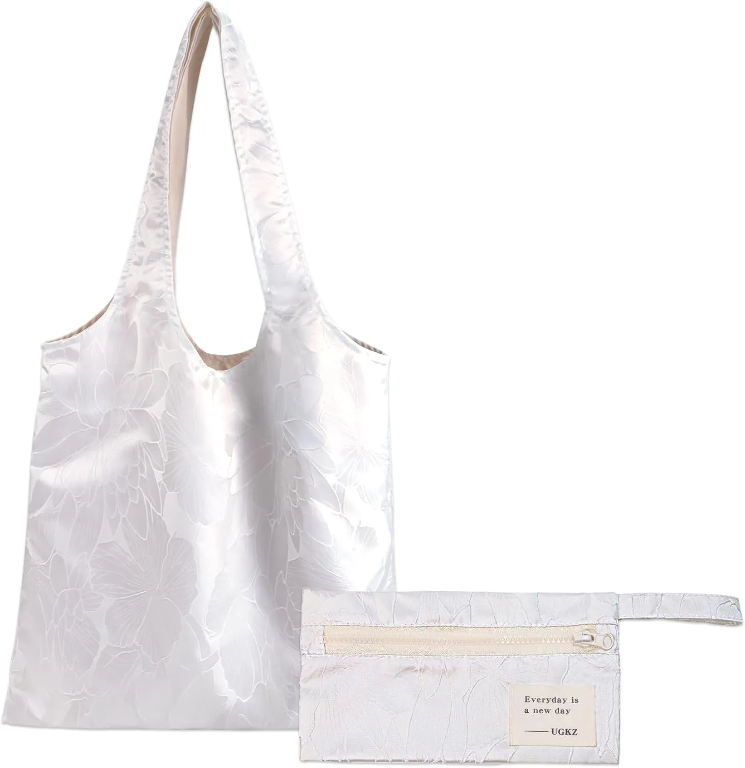 Hobo Bags for Women, Slouchy Shoulder Bag for Daily, Includes Matching Small Storage Pouch
