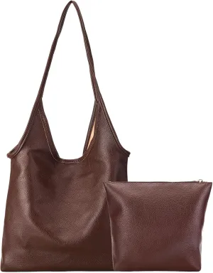 Hobo Bags Purses for Women Ultra Soft Foldable Slouchy Shoulder Bag Handbags with Coin Purse & Adjustable Strap