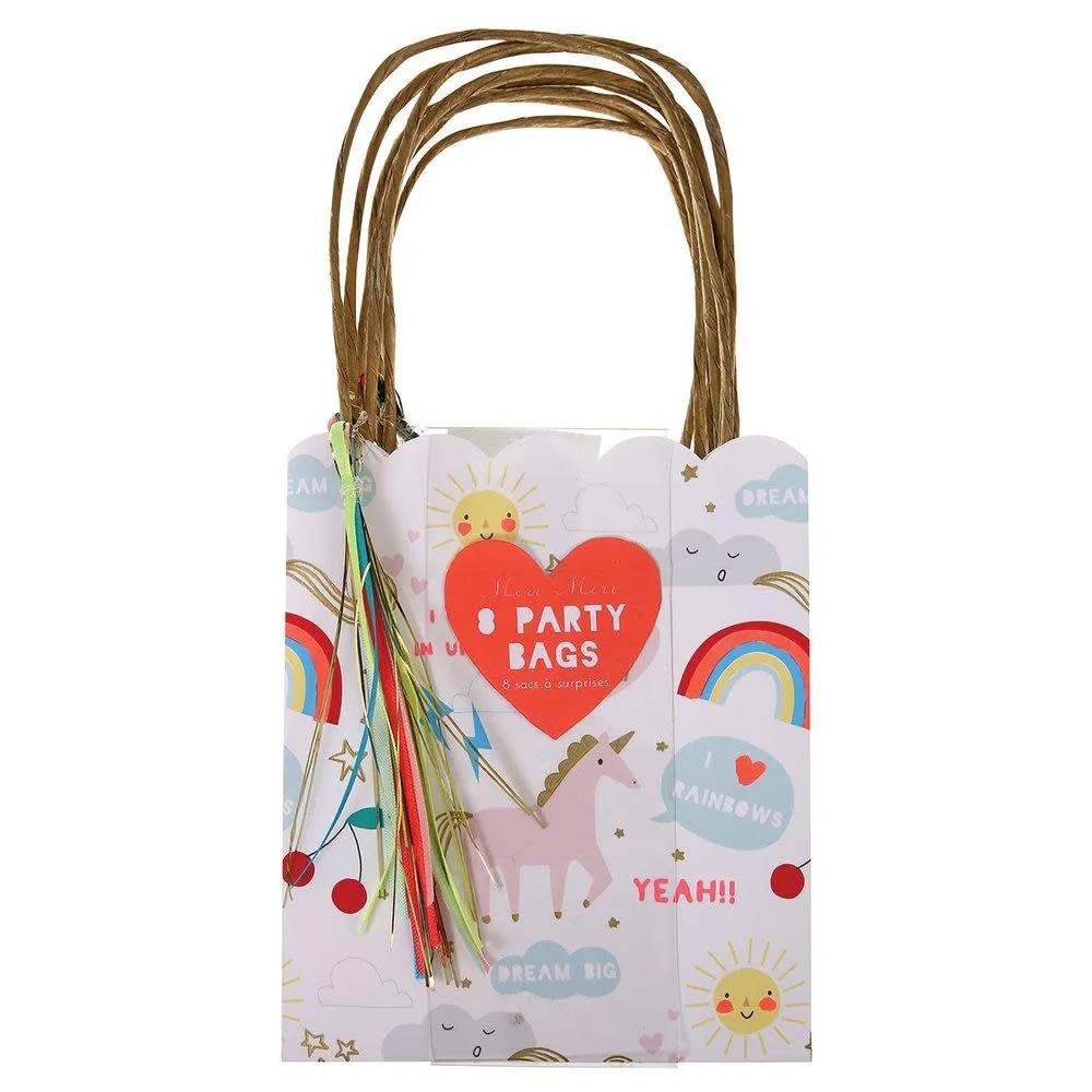 I Believe In Unicorns Party Bags, Pack of 8