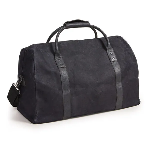 Indian Motorcycle Waxed Canvas Duffle Bag, Black | 2861697
