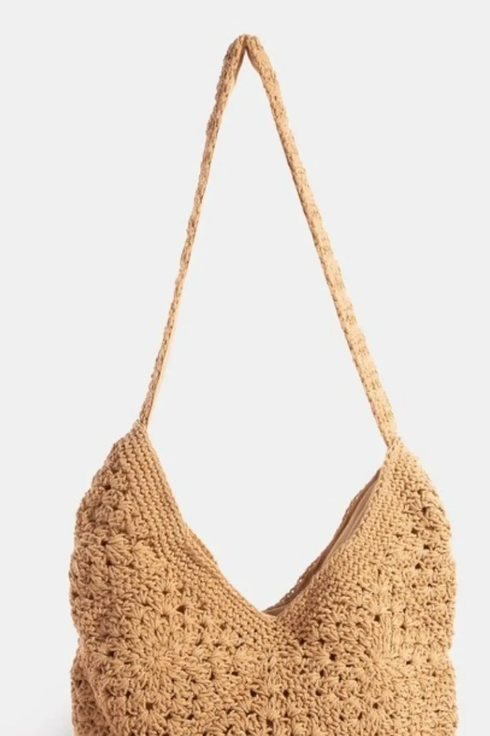 Intricate Braided Hobo Tote Bag