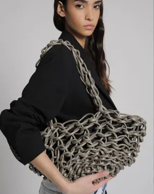 Jasmine bag waxed rope
