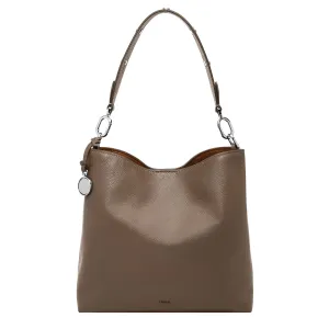 Jessie Leather Bucket Shoulder Bag