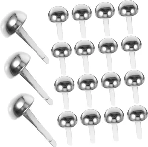 jojofuny Sofa Accessory Supply Metal Brad Decors Craft Brads Mini Fasteners Decorative Replacement
