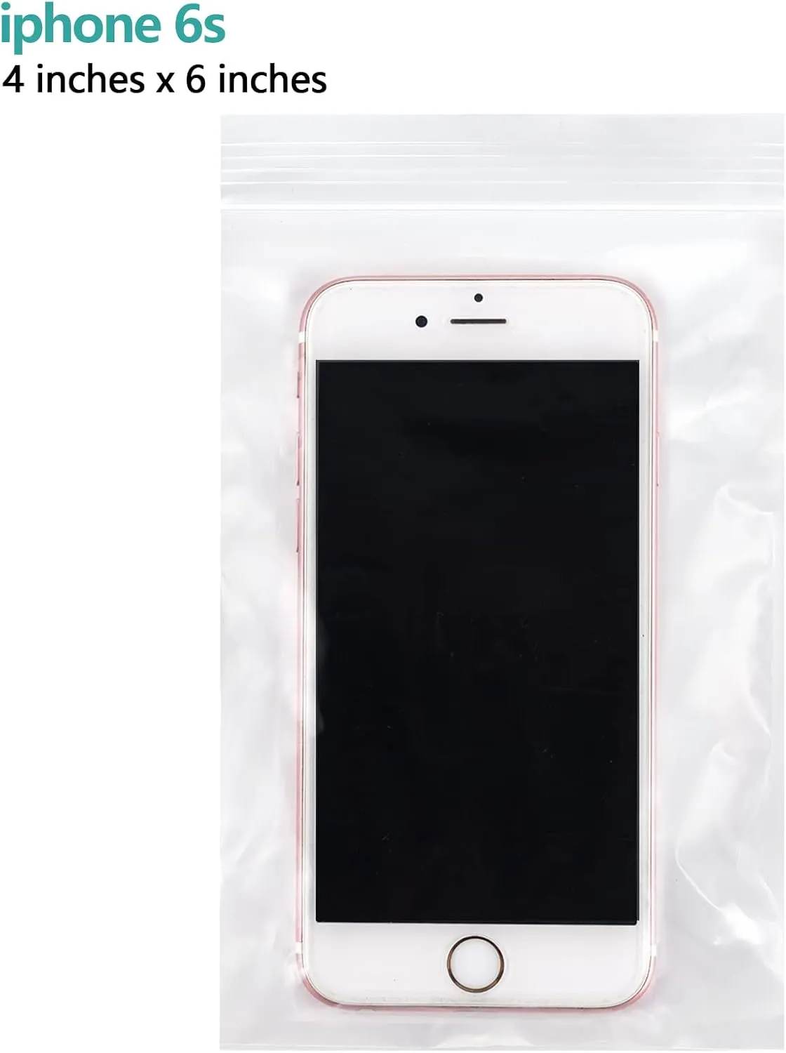 joybest 4 X 6 Inch (1000 PCS) Clear Reclosable Zip Poly Plastic Bags - Resealable Lock Seal Zipper Poly Bags for Prints, Office Supplies, Beads, Arts & Crafts