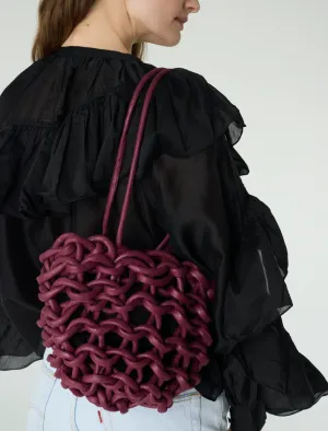 Julia bag waxed cotton rope