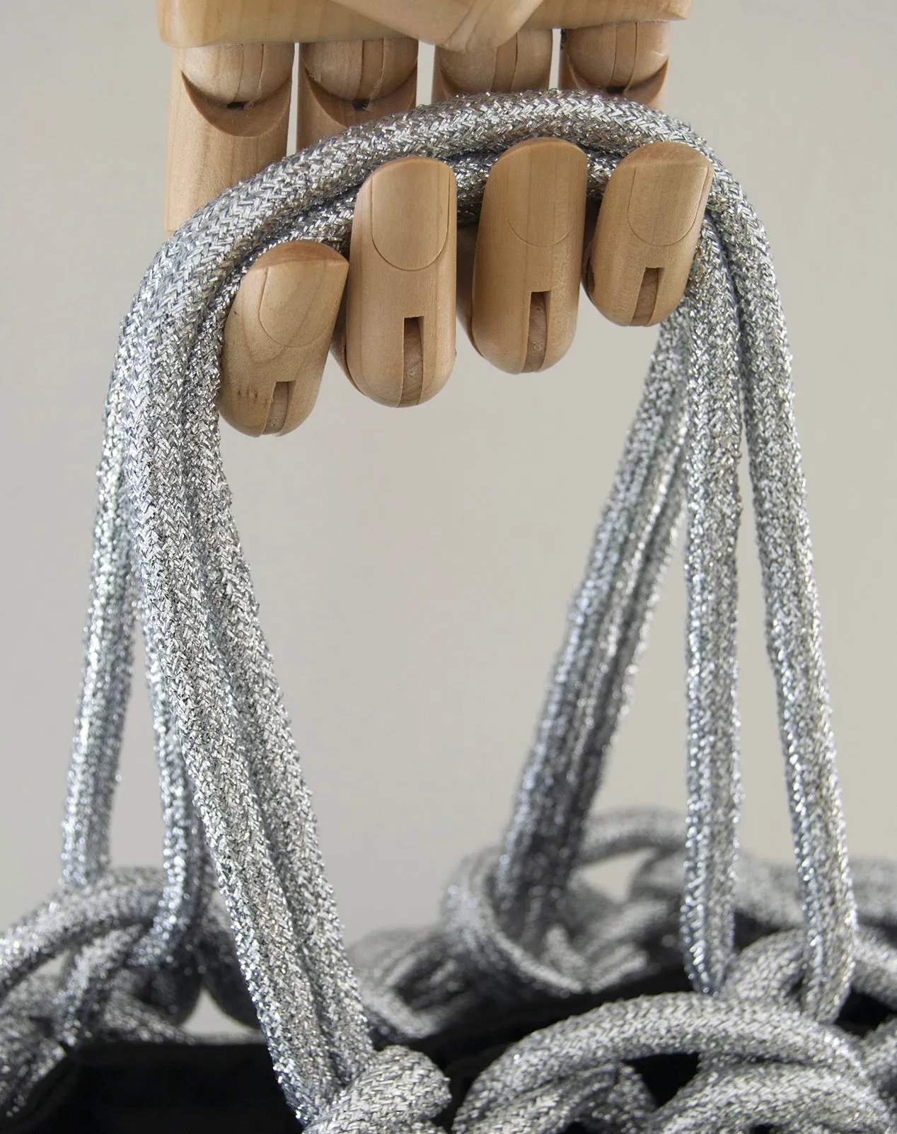 Julia bag waxed cotton rope