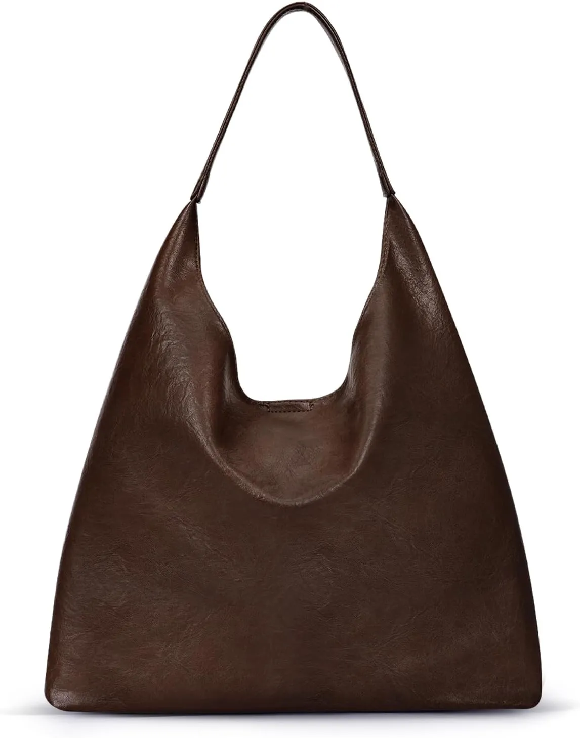 Juoxeepy Faux Leather Tote Bag Women Hobo Bag Trendy Slouchy Work Tote College Tote Handbag Shoulder Bag