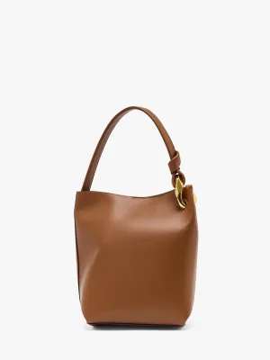 JWA CORNER BUCKET - LEATHER TOP HANDLE BAG