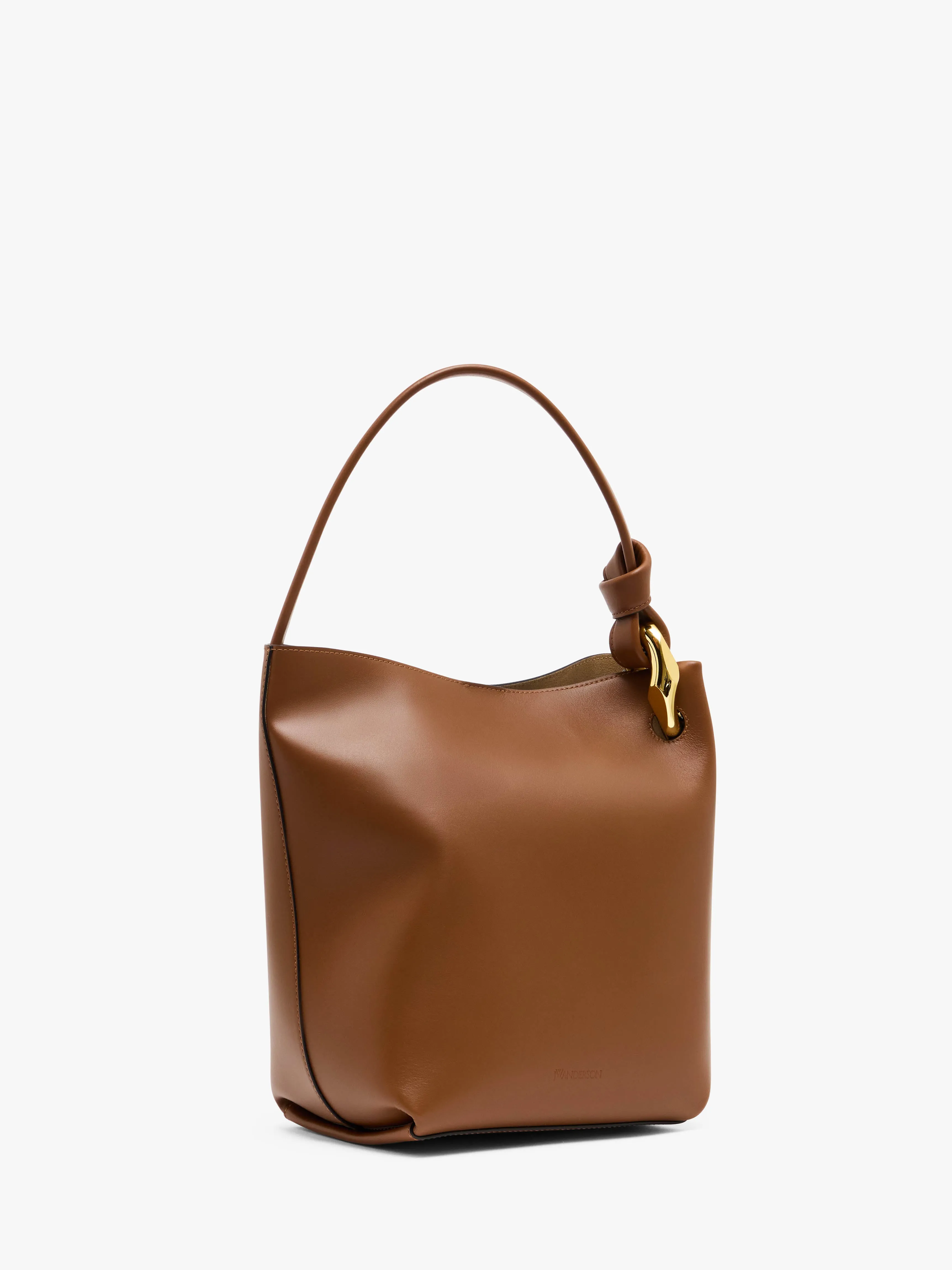 JWA CORNER BUCKET - LEATHER TOP HANDLE BAG