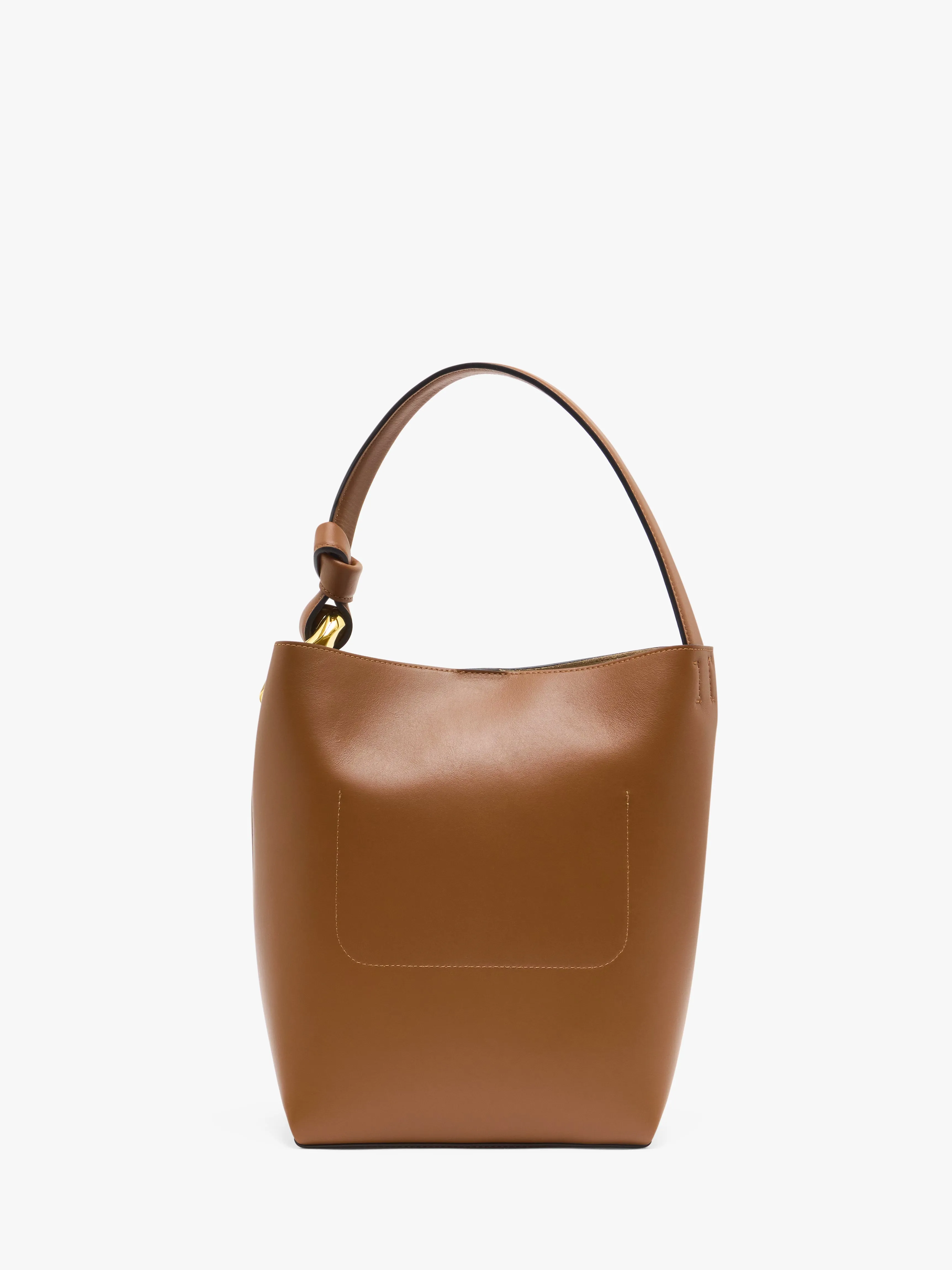 JWA CORNER BUCKET - LEATHER TOP HANDLE BAG