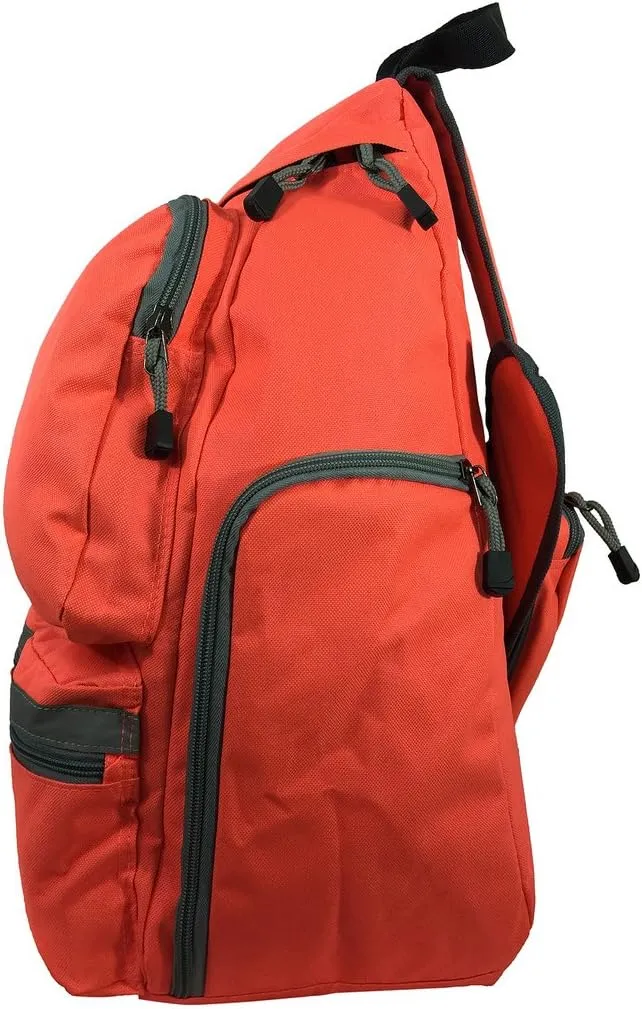 K-Cliffs Safety Sling Backpack Bright Color Travel Body Bag Messenger Bag Daypack School Student Bookbag With Reflective Stripe (Pink)