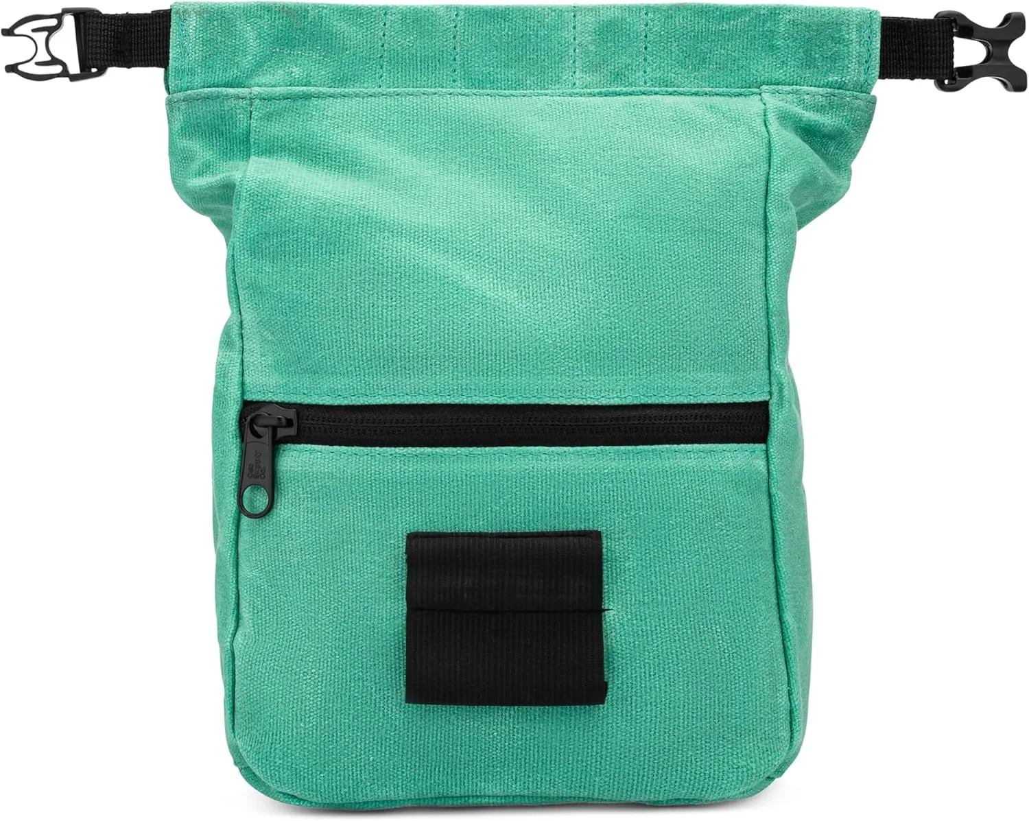 Kulshan Bouldering Bucket, Large Size Chalk Bag for Rock Climbing, Chalk Pot with Magnetic Roll Down Closure, Brush Loop, Zippered Pockets for Climbers