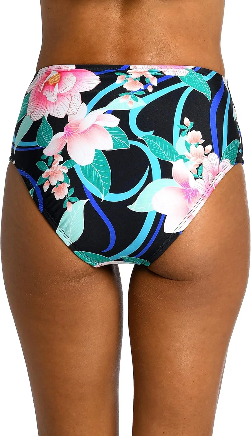 La Blanca Women's High Waist Swimsuit Bottom